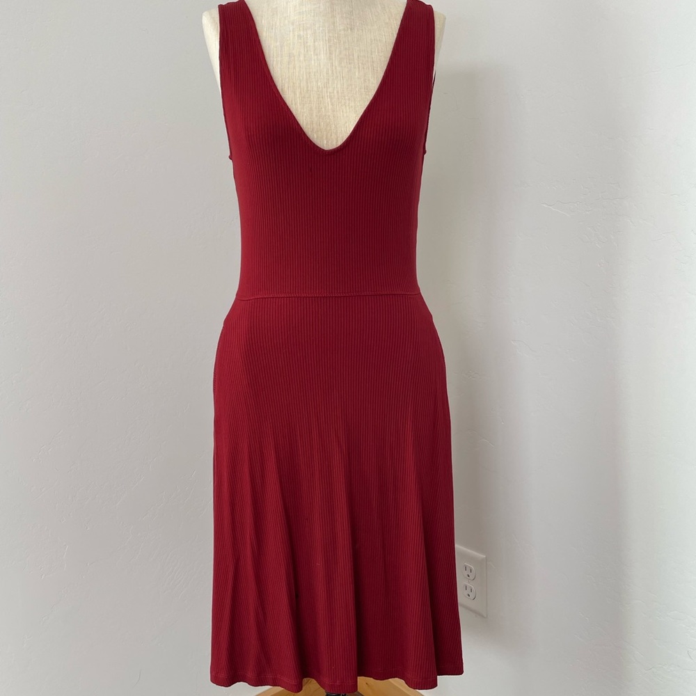 Lole Red Sleeveless Dress